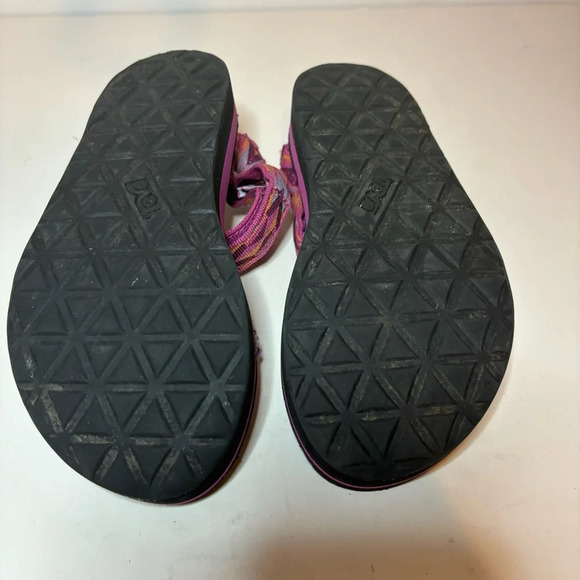TEVA Women’s Midform Universal Sandals Diamond Festival Fuchsia Shoes Size 5 - Picture 8 of 10